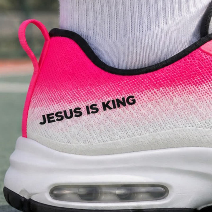 Christianartworkshop Adesivo in plastica per scarpe con la scritta "Jesus Is King" in grassetto: emblema della sovranità reale celeste. - image 6