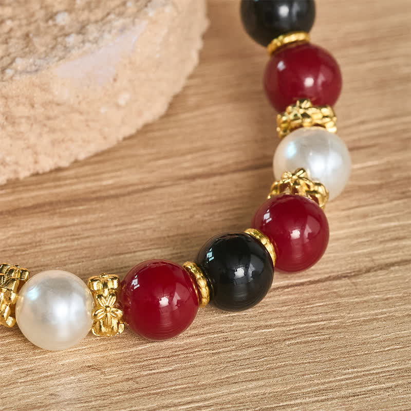 Christianartworkshop Bracciale con ciondolo a forma di icona sacra stampata in lega: portatore di sacra serenità e serenità. - image 3