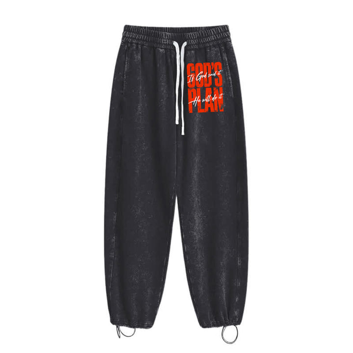 Christianartworkshop Pantaloni della tuta arancioni Statement Relaxed Street Washed - image 10