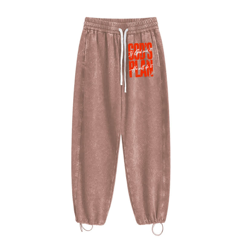 Christianartworkshop Pantaloni della tuta arancioni Statement Relaxed Street Washed - image 26