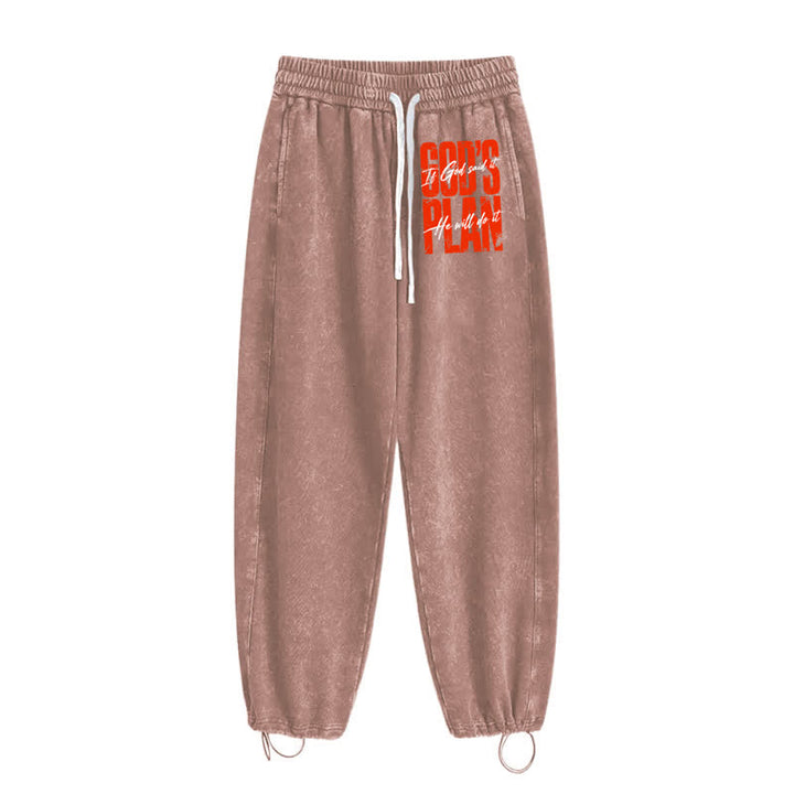 Christianartworkshop Pantaloni della tuta arancioni Statement Relaxed Street Washed - image 26