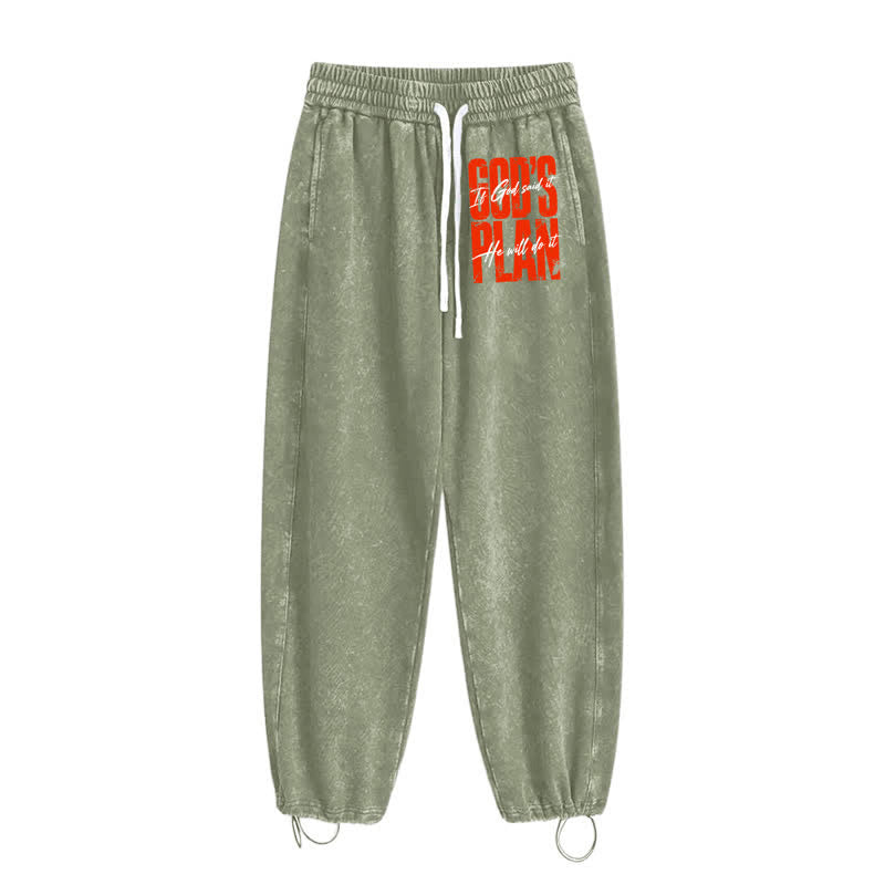 Christianartworkshop Pantaloni della tuta arancioni Statement Relaxed Street Washed - image 34