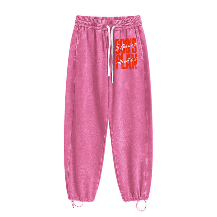 Christianartworkshop Pantaloni della tuta arancioni Statement Relaxed Street Washed - image 42
