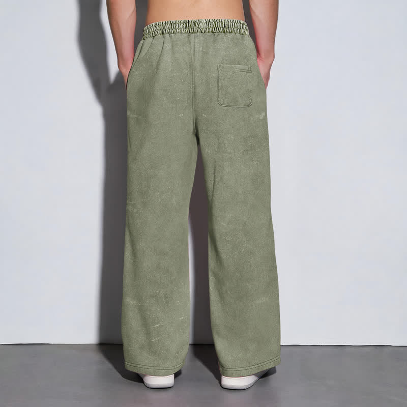 Christianartworkshop Pantaloni della tuta arancioni Statement Relaxed Street Washed - image 37