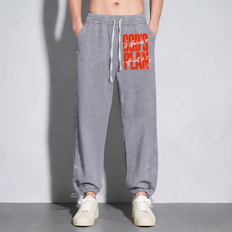 Christianartworkshop Pantaloni della tuta arancioni Statement Relaxed Street Washed - image 6