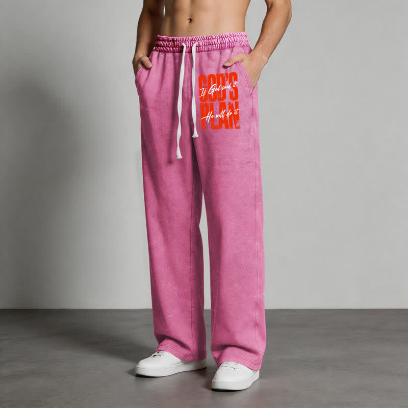 Christianartworkshop Pantaloni della tuta arancioni Statement Relaxed Street Washed - image 44