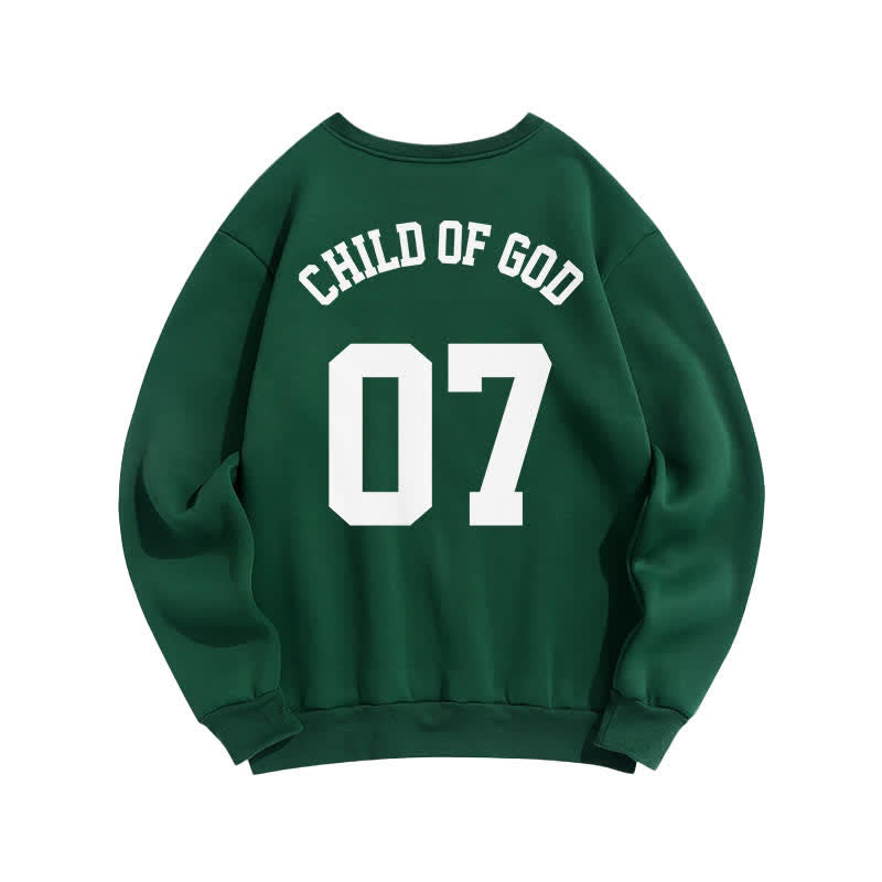 Christianartworkshop Felpa girocollo oversize Child Of God 07 - image 1