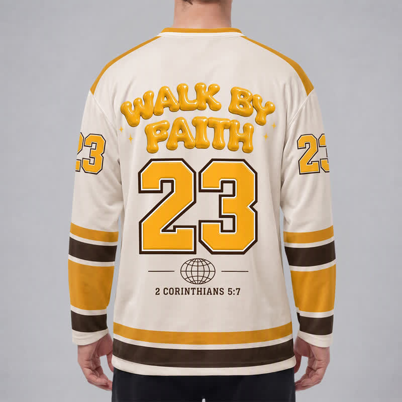 Christianartworkshop Maglia da hockey This Is The Day Puff Print - image 4