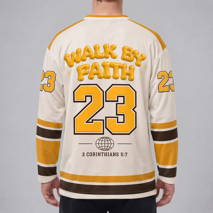 Christianartworkshop Maglia da hockey This Is The Day Puff Print - image 4