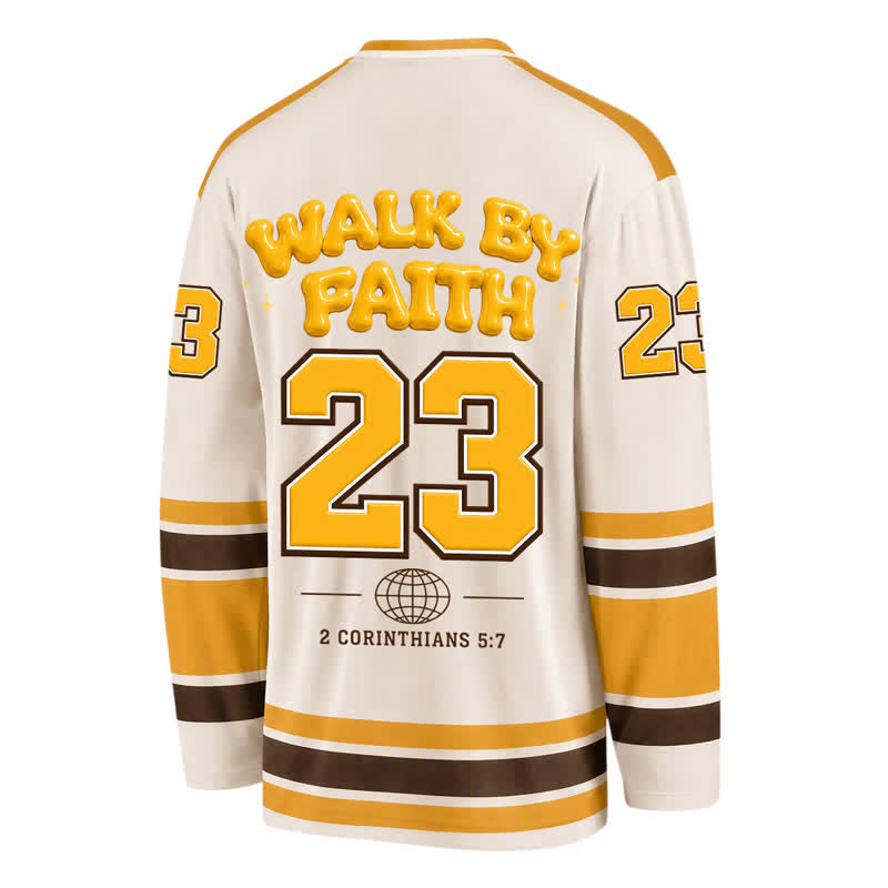 Christianartworkshop Maglia da hockey This Is The Day Puff Print - image 2